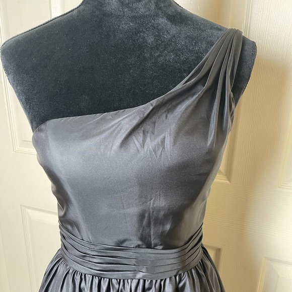 Mori Lee by Madeline Gardner One Shoulder Formal Dress Gown Size 5/6 - Picture 4 of 8